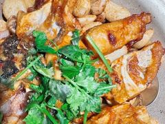 煎焗砂锅鱼头-秦月轩·长安小馆·新陕菜(阜成路·五棵松店)