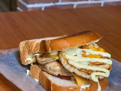 鸡肉厚切三明治-吉姆丽德乡村西餐厅(闵行交大店)