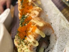 纹火三文鱼反卷-林妈妈村·日式料理(宝山龙湖天街店)