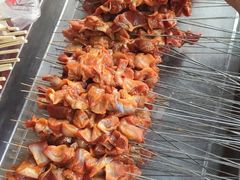 鸡肫（三串）-咱家烤面筋