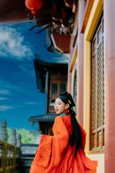 -后宫·古装汉服京剧儿童亲子全家福摄影