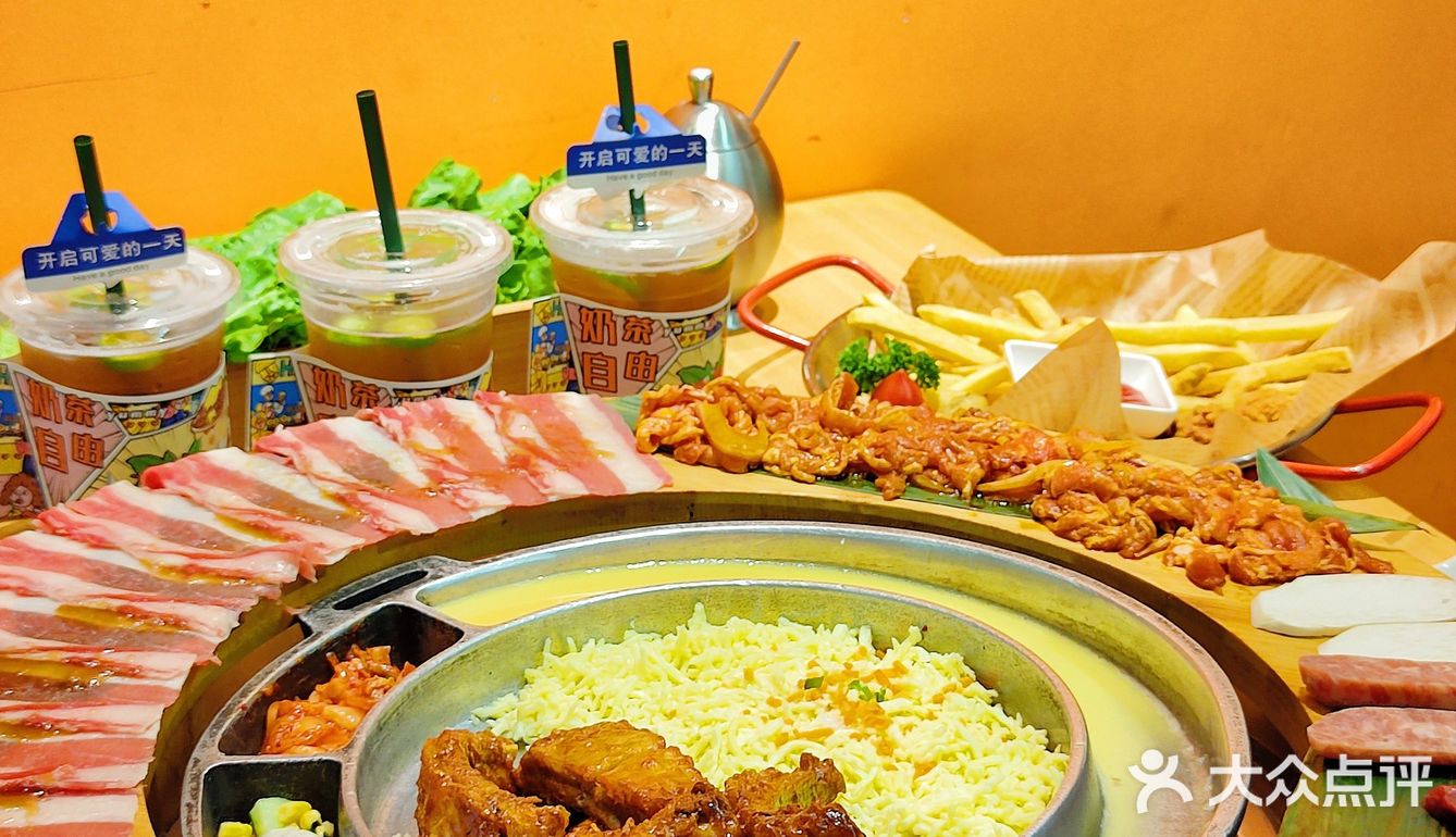 不会还有人没吃过他家的烤肉呼啦圈吧