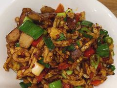 萝卜干炒腊肉-建辉湖南土菜馆(南大街店)