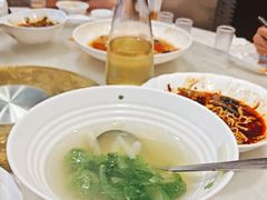 翡翠圆子汤-柏合黄记豆腐皮饭店