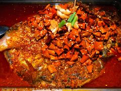 -探鱼·鲜青椒爽麻烤鱼(番禺万达店)
