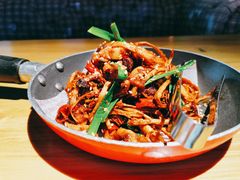 鱿鱼须煸茶树菇-胡桃里音乐酒馆(罗湖HALO广场店)