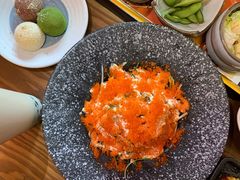 火山蟹子沙拉-饭町二郎日式综合茶餐(中安广场店)