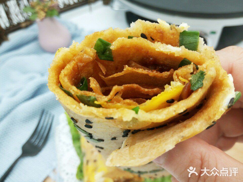 自制煎饼果子，巨好吃健康早餐，美味无法挡！