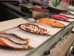 自助取餐区-金海湾自助餐厅(金陵饭店)