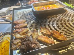 -胡四哥特色火盆烧烤(一分店)