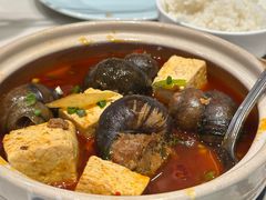 田螺塞肉炖豆腐-满江红四季餐厅 · 国家五钻级酒家(新纪元大酒店店)