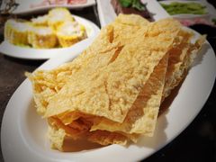 炸腐竹-锅说大脸毛肚重庆老火锅(佐阾店)
