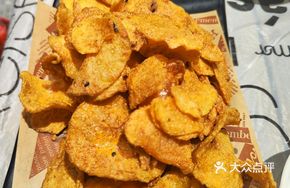 Crispy Shrimp with Potato Chips