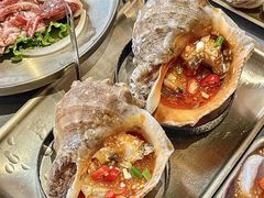 -围炉肉舍•炭烤活鳗•丹东海鲜烤肉(步行街店)