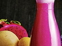 柠檬雪梨火龙果汁-红鼎豆捞·非遗鲍皇汤火锅(宝丰路店)