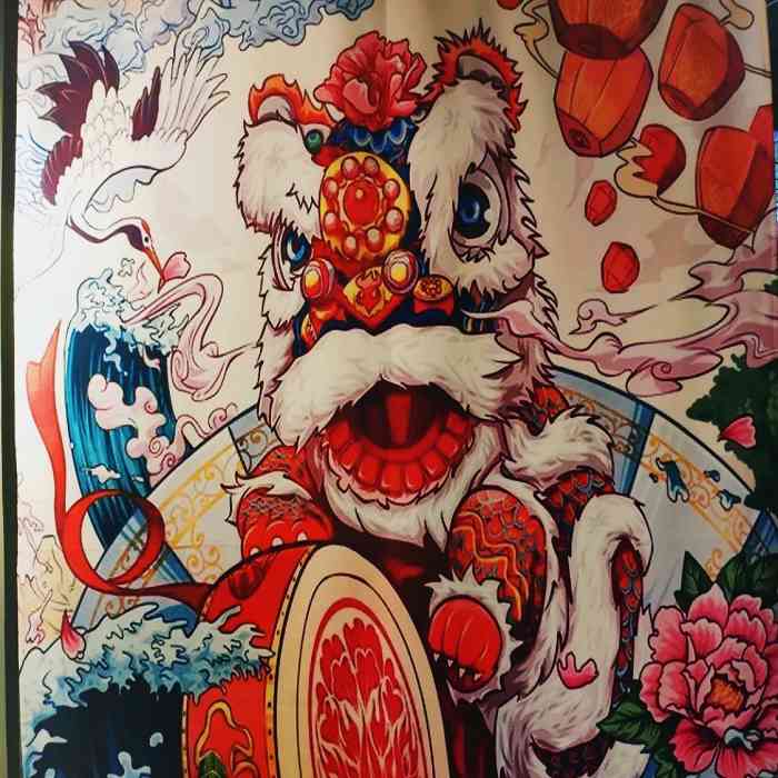 国潮纹化刺青-"【风格】动物 人物非常感谢国潮纹身店的.