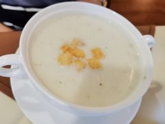 奶油鲜蘑菇汤-新侨三宝乐西餐厅(崇文门店)