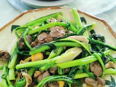 鸡什炒菜心-区海鸡场饭店(石壁店)