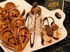 巧克力香蕉松饼-StayReal Cafe(长宁来福士广场东八区店)