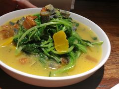 金银蛋上汤豆苗-金枝玉叶上海人家食府(三里河店)