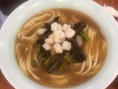虾爆鳝面-奎元馆.百年奎元.非遗传承(西湖边的解放路店)
