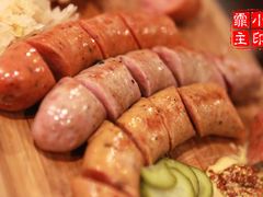 自制招牌香肠拼盘-Boxing Cat Brewery拳击猫精酿啤酒馆(永福店)