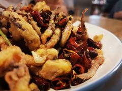 干煸鱿鱼须-陈傻子餐厅(世纪都会店)