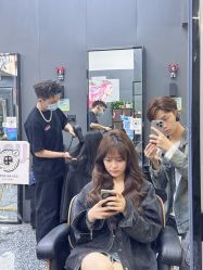 -藤野造型专业烫染接发