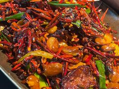 干山椒辣爆牛干巴-Ameigo梅果·云贵川bistro(长宁来福士店)