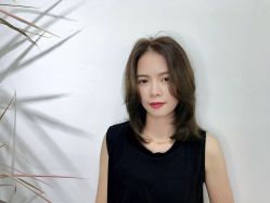 点击看大图 -COMO SALON 烫染可茉发型