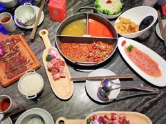 -热火朝天鲜切牛肉火锅(南强街巷店)