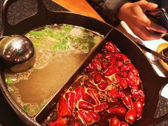 四季草本鸳鸯锅-盡膳口福跷脚牛肉火锅(北美新天地店)