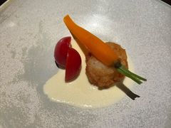 霞多丽奶油香煎深海贝柱-庐灶江南·江南菜·四合院Bistro(东直门雍和宫·原华侨宾馆店)