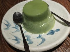 自制招牌抹茶布丁-大雄寿司(中华广场店)