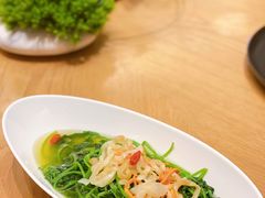 现虫草花胶丝上汤水瓜苗-彩丰楼中餐厅·仁恒洲际酒店