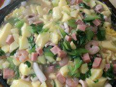 铁板蛋豆腐-华春餐馆(鱼山路店)