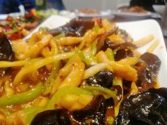 鱼香肉丝-晚归月亮湾私家菜(临邑路店)