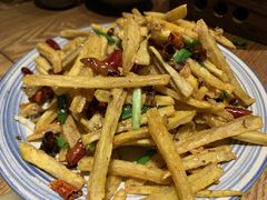 干煸藕丝-静一餐厅·湖北菜(前门创始店)
