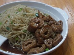 猪肠捞面-曾仔竹升面