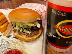 蘑菇牛肉汉堡-FATBURGER 特富客汉堡(外交公寓店)