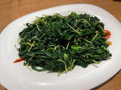 豆酱炒麻叶-金成潮菜博物馆(海珠湿地店)