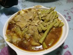 凉拌豆角茄子-金台阶鱼馆(于桥水库店)