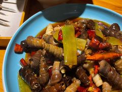 辣炒钉螺-丹东立强海鲜烧烤·牛B大串(星海店)
