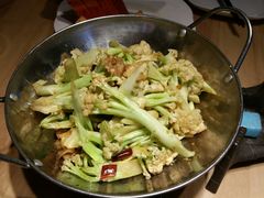 干锅菜花-醉得意·山茶油炒土鸡(泰安火车站大润发店)