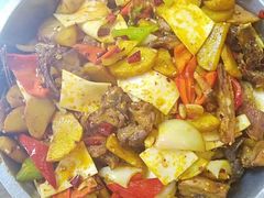 -炕锅羊肉土火锅面片大王