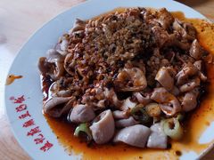 凉拌肥肠-温记府廟豆汤饭·始于1955年(海椒店)