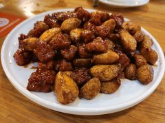 黑蒜子牛肉粒-陈傻子餐厅(世纪都会店)
