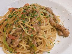 黑椒牛肉意大利面-百特喜·意大利餐厅(八佰伴镇江店)