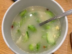 姜蛋鸡汤广东丝瓜-小粤楼·怀旧粤菜(万辉国际广场店)
