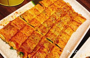 Tofu Roll with Scallion and Cilantro